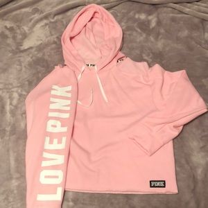 Victoria secret / PINK open shoulder hoodie